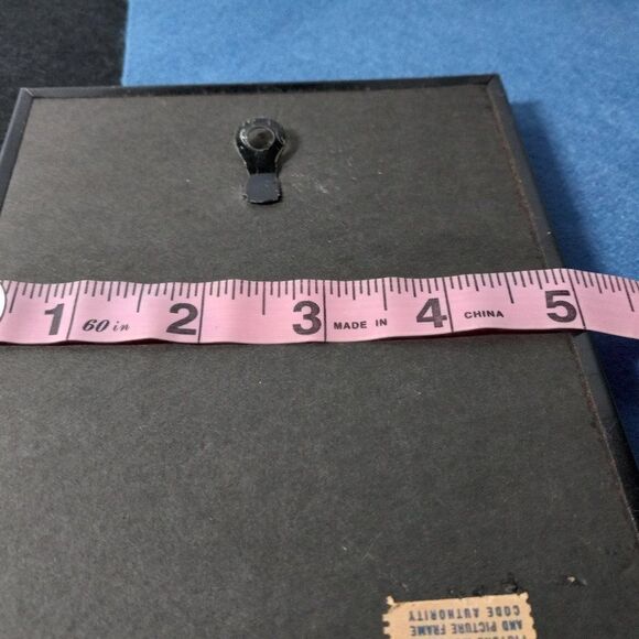 Girl with Blue Sash Concave Vintage Picture - Picture 4 of 6